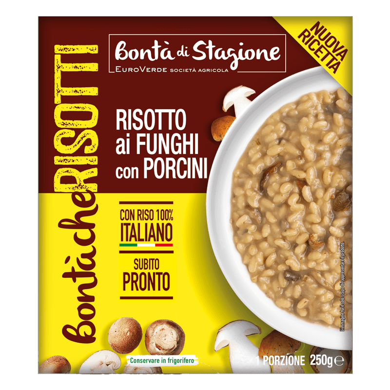Houbové rizoto s hříbky - Bontà di Stagione