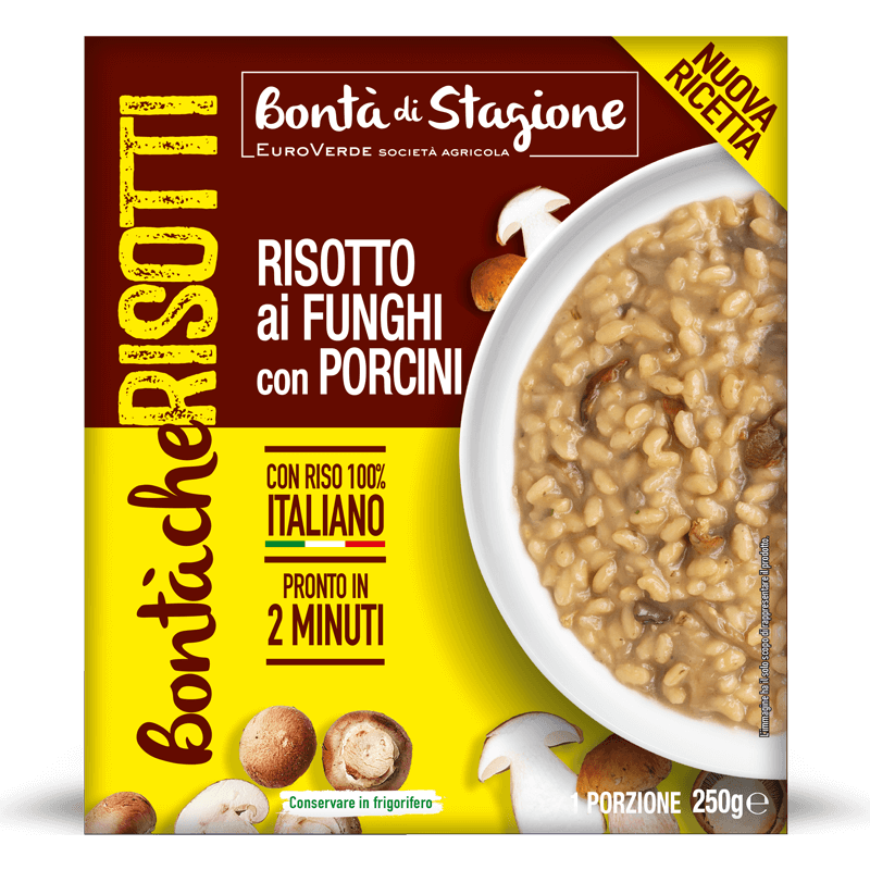 Risotto ai funghi con porcini - Bontà di Stagione