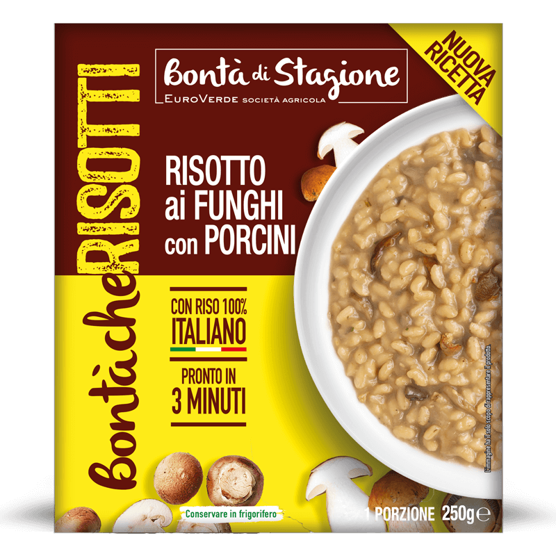Risotto ai funghi con porcini - Bontà di Stagione