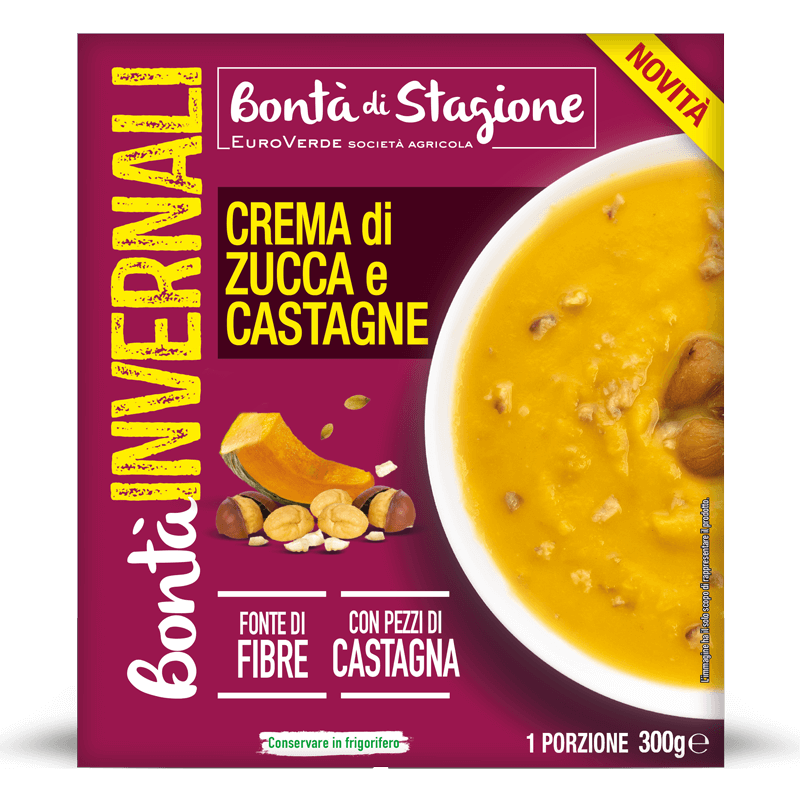 Crema di Zucca e Castagne Bontà di Stagione
