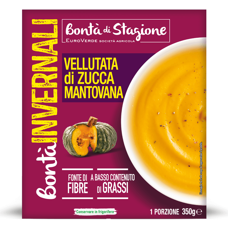 Vellutata di Zucca Mantovana Bontà di Stagione