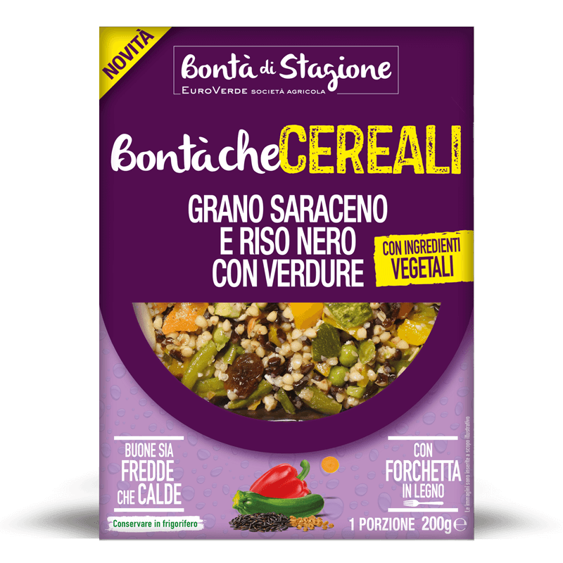 Goodness That Cereal - Buckwheat and black rice with vegetables_ Seasonal Goodness