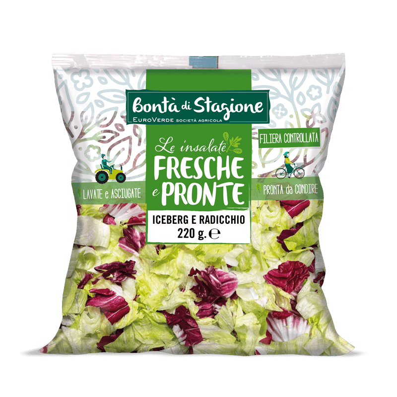 Iceberg e Radicchio 220g Bontà di Stagione