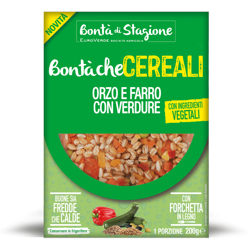Bontà di Stagione - orzo e Farro con verdure