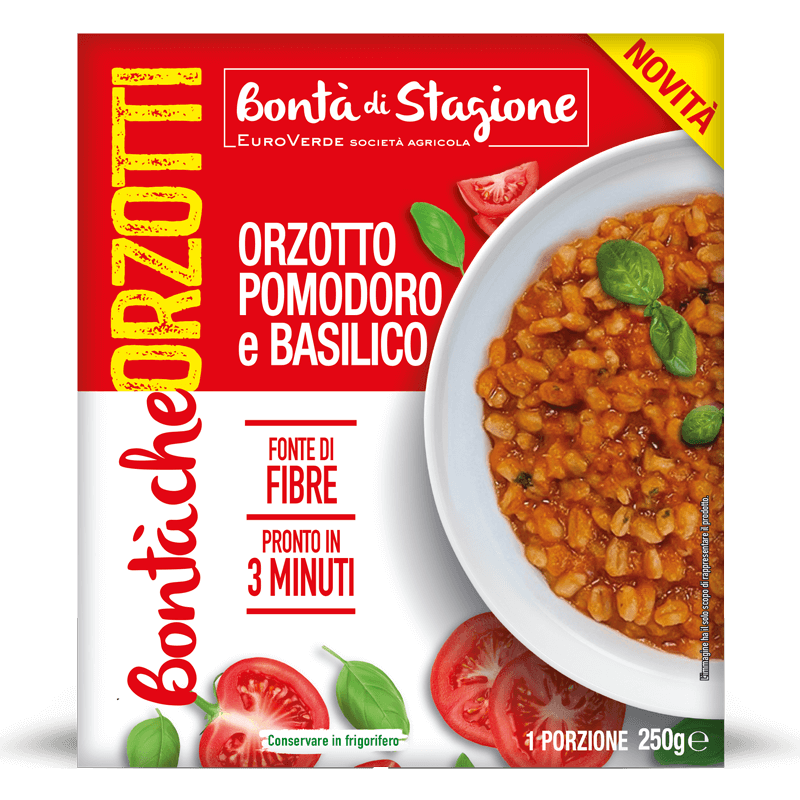 Orzotto pomodoro e basilico - Bontà di Stagione