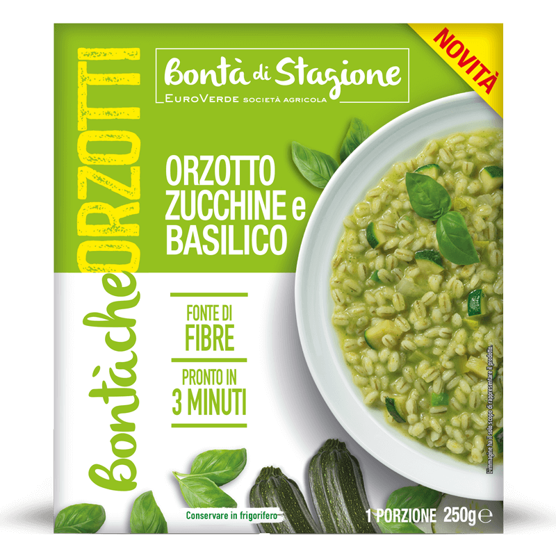 Orzotto zucchine e basilico - Bontà di Stagione
