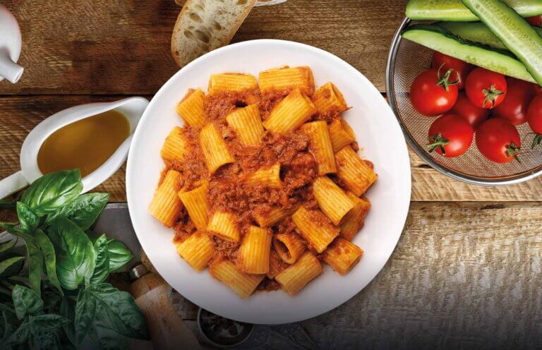 VETRINA RIGATONI RAGU
